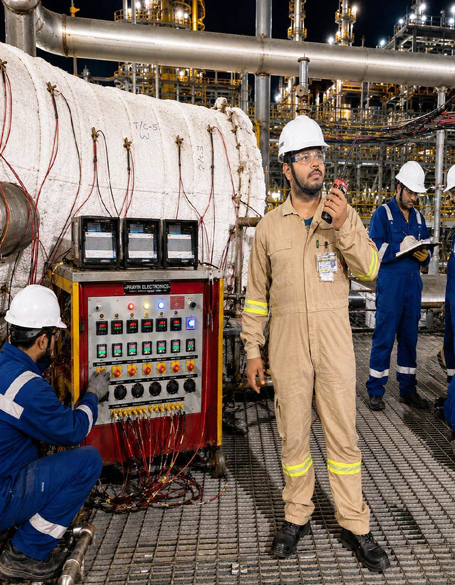 Inspection service in tubular towers